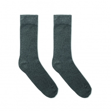 Logo trade corporate gifts image of: Pair of socks in gift box M