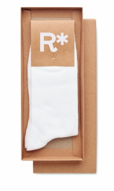 Logotrade promotional giveaway image of: Pair of socks in gift box L