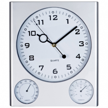 Logotrade promotional merchandise photo of: Plastic wall clock DEN HAAG