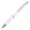 Plastic ballpen WLADIWOSTOCK, white