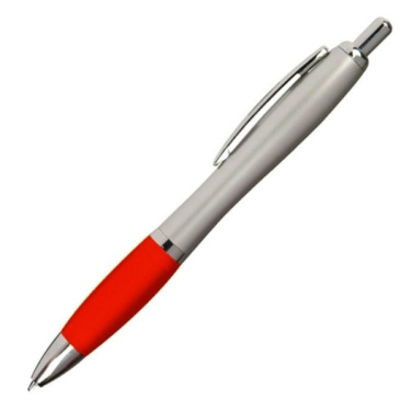 Logo trade promotional items image of: Plastic ballpen ST. PETERSBURG