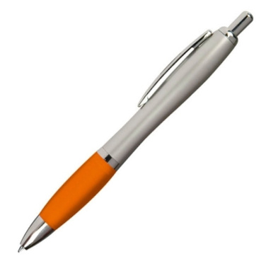 Logo trade corporate gifts image of: Plastic ballpen ST. PETERSBURG