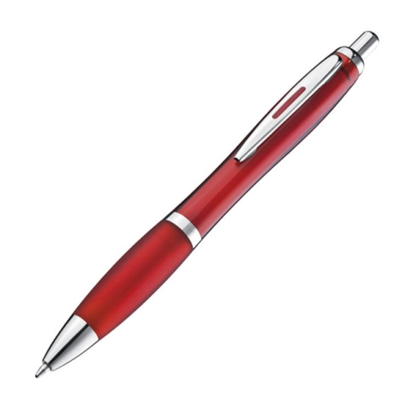 Logo trade promotional giveaways picture of: Plastic ballpen MOSCOW