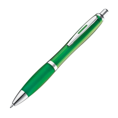 Logo trade promotional giveaways image of: Plastic ballpen MOSCOW