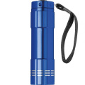 6 COB metal torch MONTARGIS, blue