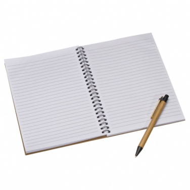 Logo trade promotional gifts image of: A5 ECO Notepad KENTWOOD