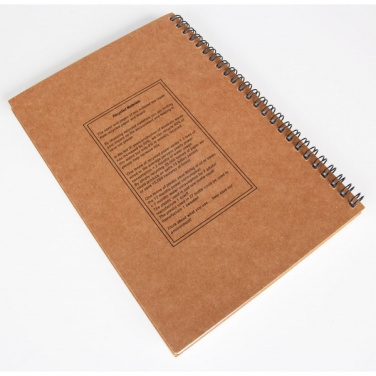 Logotrade promotional items photo of: A5 ECO Notepad KENTWOOD