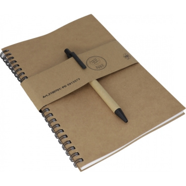 Logotrade business gift image of: A5 ECO Notepad KENTWOOD