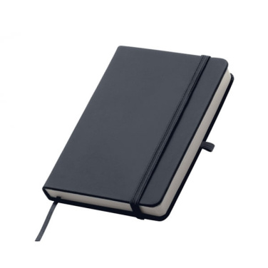 Logo trade corporate gift photo of: A6 note book LUBECK