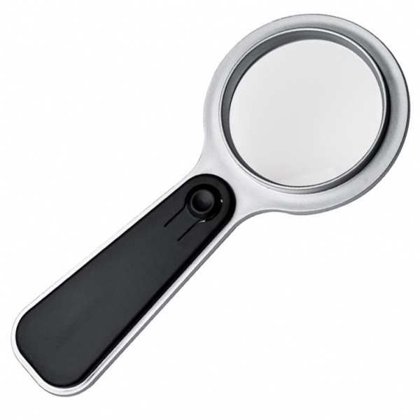 Logo trade promotional giveaways image of: Magnifying glass with LED GLOUCESTER