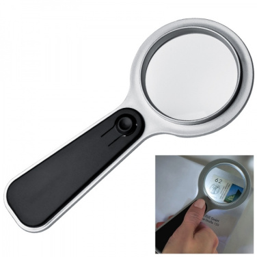 Logo trade promotional products image of: Magnifying glass with LED GLOUCESTER