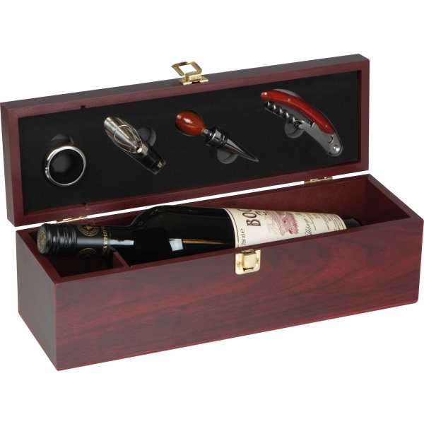 Logo trade promotional gifts image of: Wine box JESOLO