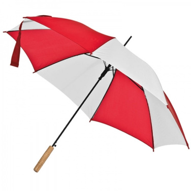 Logo trade advertising products image of: Automatic walking-stick umbrella AIX-EN-PROVENCE