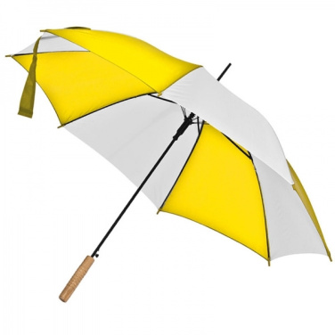 Logo trade promotional giveaways image of: Automatic walking-stick umbrella AIX-EN-PROVENCE