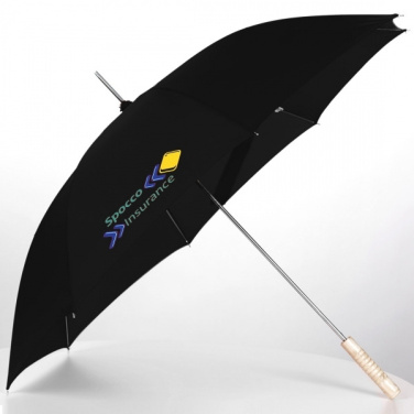 Logo trade promotional giveaways image of: Automatic walking-stick umbrella LE MANS