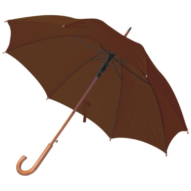 Logotrade promotional giveaways photo of: Wooden automatic umbrella NANCY