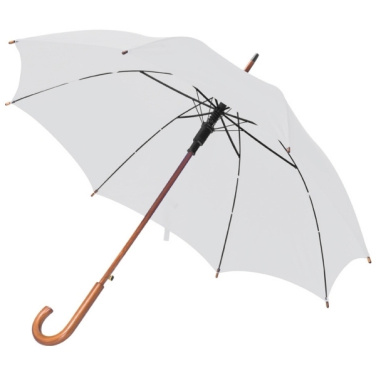 Logotrade promotional giveaways photo of: Wooden automatic umbrella NANCY