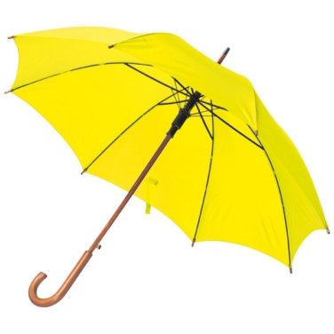 Logotrade promotional giveaways photo of: Wooden automatic umbrella NANCY