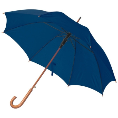 Logotrade promotional products photo of: Wooden automatic umbrella NANCY