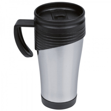 Logo trade promotional products picture of: Stainless steel thermo cup EL PASO 400 ml