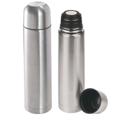 Logotrade promotional product image of: Stainless steel isolating flask VIRGINIA BEACH 100 ml