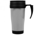 Plastic cup FORT WORTH 400 ml, grey