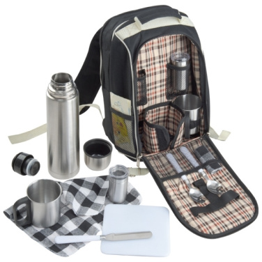 Logotrade advertising product image of: Luxurious picnic backpack with cool bag GEORGIA