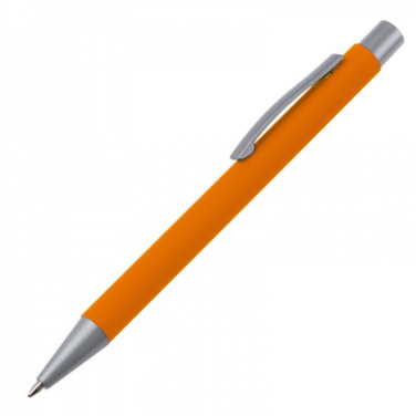 Logotrade business gift image of: Metal ballpen soft touch ABU DHABI