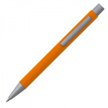 Logotrade promotional item image of: Metal ballpen soft touch ABU DHABI