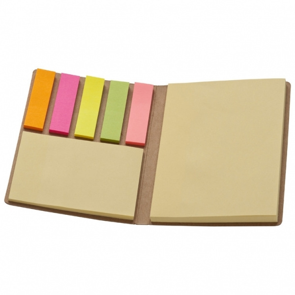 Logotrade advertising products photo of: Adhesive note pad BURLINGTON