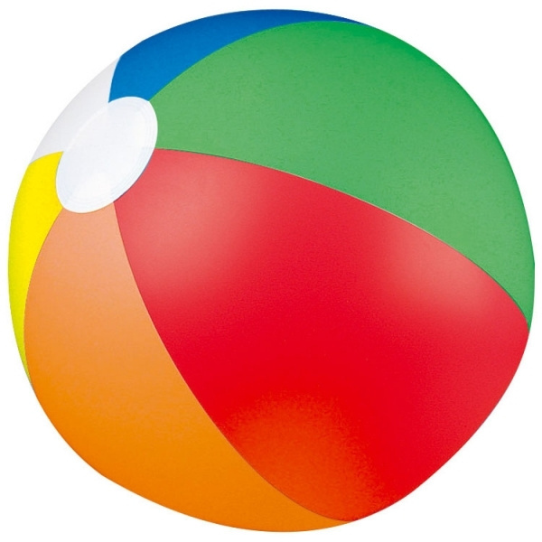 Logo trade promotional giveaway photo of: Multicolour beach ball PALM SPRINGS