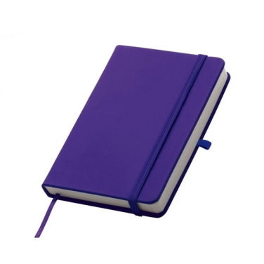 Logo trade promotional items picture of: A6 note book LUBECK