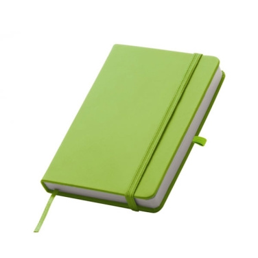 Logo trade advertising product photo of: A6 note book LUBECK