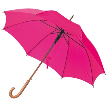 Logotrade promotional merchandise picture of: Wooden automatic umbrella NANCY