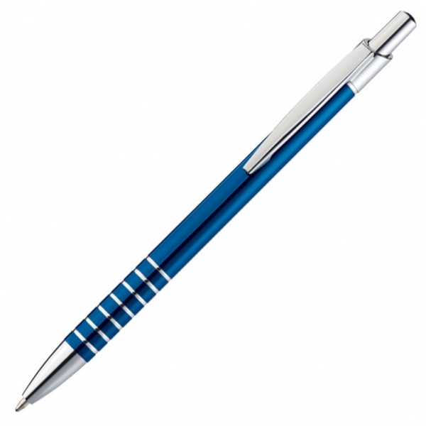 Logo trade advertising products picture of: Metal ballpen ITABELA