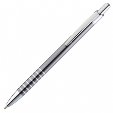 Logo trade advertising products image of: Metal ballpen ITABELA