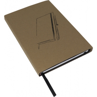 Logotrade promotional item image of: A5 note book KIEL