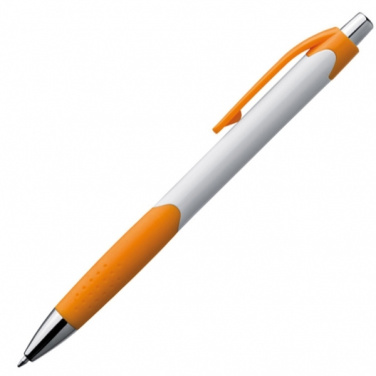 Logo trade advertising products image of: Plastic ballpen MAO