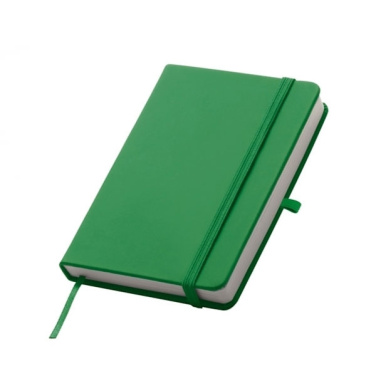 Logo trade promotional items picture of: A6 note book LUBECK