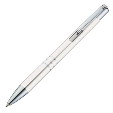 Logo trade corporate gifts picture of: Metal ballpen ASCOT