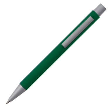 Logotrade advertising product image of: Metal ballpen soft touch ABU DHABI