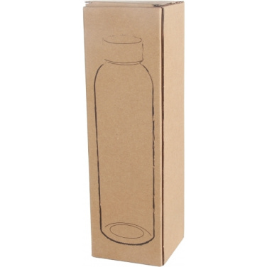 Logo trade promotional items image of: Glass bottle INDIANOPOLIS 550 ml