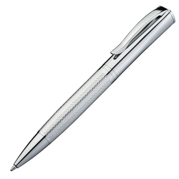 Logo trade promotional merchandise picture of: Metal ballpen CHESTER