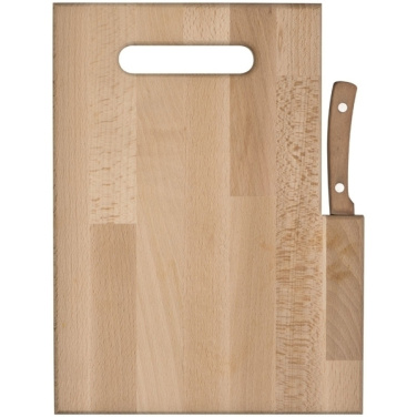 Logotrade promotional gifts photo of: Wooden board with knife LIZZANO