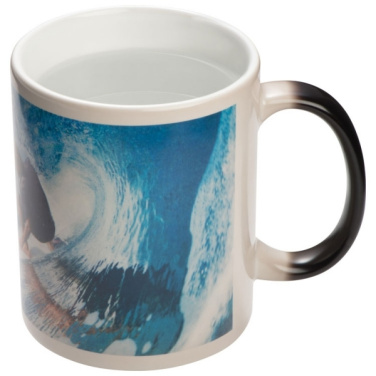 Logo trade promotional merchandise photo of: Colour-changing sublimation mug SIRMIONE 300 ml