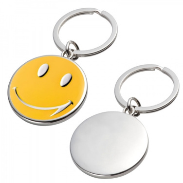 Logo trade promotional products image of: Keyring SMILE