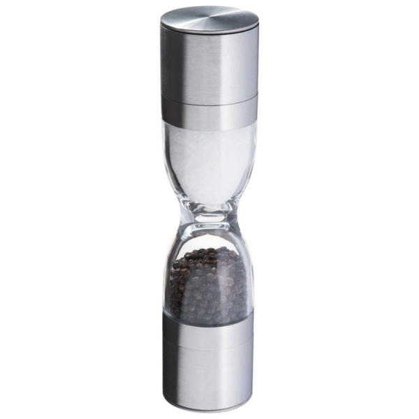 Logotrade promotional gift picture of: Salt and pepper mill 2-in-1 ROME