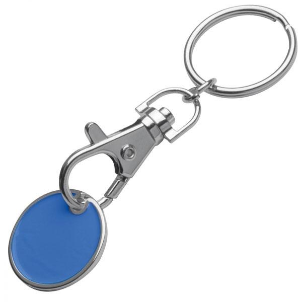 Logotrade advertising product picture of: Keyring with shopping coin ARRAS