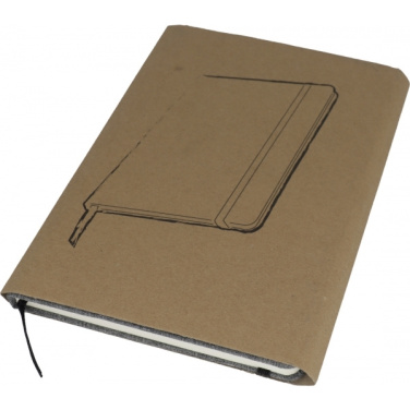 Logo trade advertising products image of: Notebook A5 BREMEN