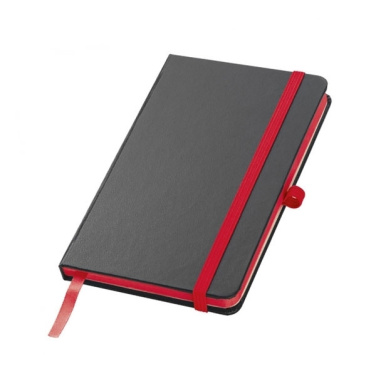 Logo trade promotional items image of: Notebook A6 ROSTOCK